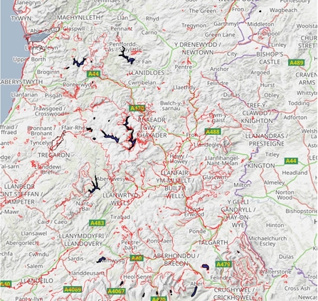 MidWales Rivers Lakes