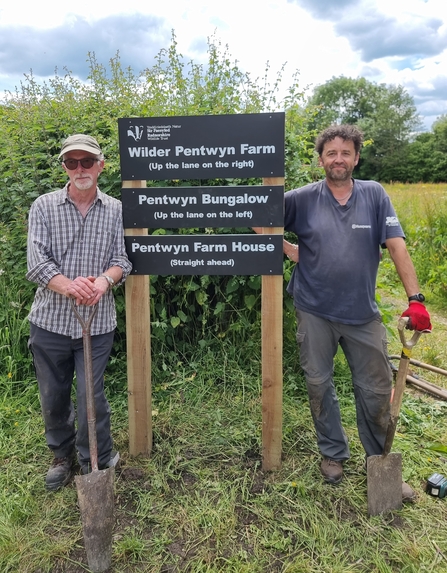 Pentwyn sign