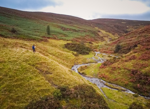 Upper Lugg looking north